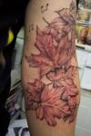 Leaf Sleeve tattoo