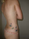 Butterfly Hip tattoo
