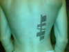 Celtic Ogham tattoo