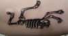 Skeleton tattoo