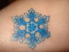 Snowflake tattoo