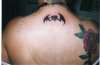 'Batwing Heart' tattoo