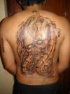 Bio_Skull tattoo