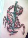 Scorpion tattoo