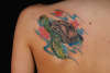 Sea turtle tattoo