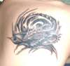 dragon shoulder tattoo
