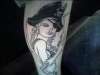 Pirate pinup tattoo