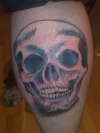 Skull tattoo