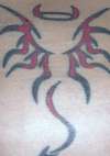 angel/devil tattoo
