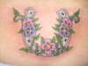 flowers & luck tattoo