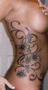 Swirls tattoo