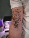 sailor jerry pin up tattoo