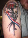 right arm tattoo
