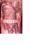 Red Letter 1 Ybor City FL tattoo