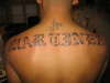 kick it old english. tattoo