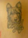 my dog tattoo