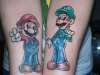Super Mario Brothers! tattoo