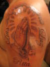 Prayer Hands tattoo