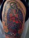 our lady of Guadalupe muerto tattoo