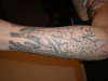 left arm tattoo