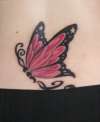 my pink betterfly tattoo