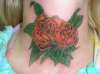 red roses tattoo