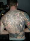 Latest work on Divine Comedy tattoo