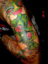 Left arm piece tattoo