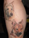 My 2 Dogs tattoo