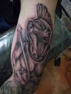 freehand roman soldier! tattoo