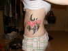 Tribal Lilly tattoo