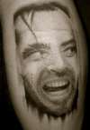 Jack Nicholson "The Shining" tattoo