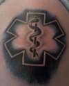 Star of Life tattoo
