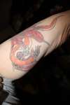 Inside arm tattoo