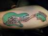 Kendrick's Leg tattoo