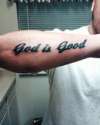 god is good tattoo