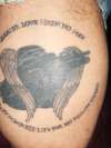memorial for a friend lost inI raq tattoo