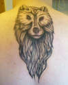 spirit wolf tattoo