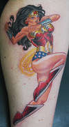 Canman - Wonderwoman tattoo