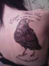 Edgar Allan Poe tattoo