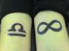 Libra and 'Undying' tattoo
