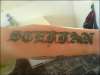 Name Old English (Steffan) tattoo