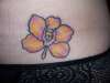 Orchid tattoo