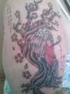 the finished tattoo