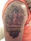 My cross tattoo