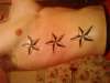 3 Nautical Stars tattoo