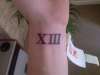 XIII tattoo