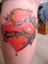 Sacred Heart tattoo