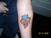 Clown tattoo