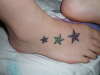 My 2nd Tattoo - Stars
